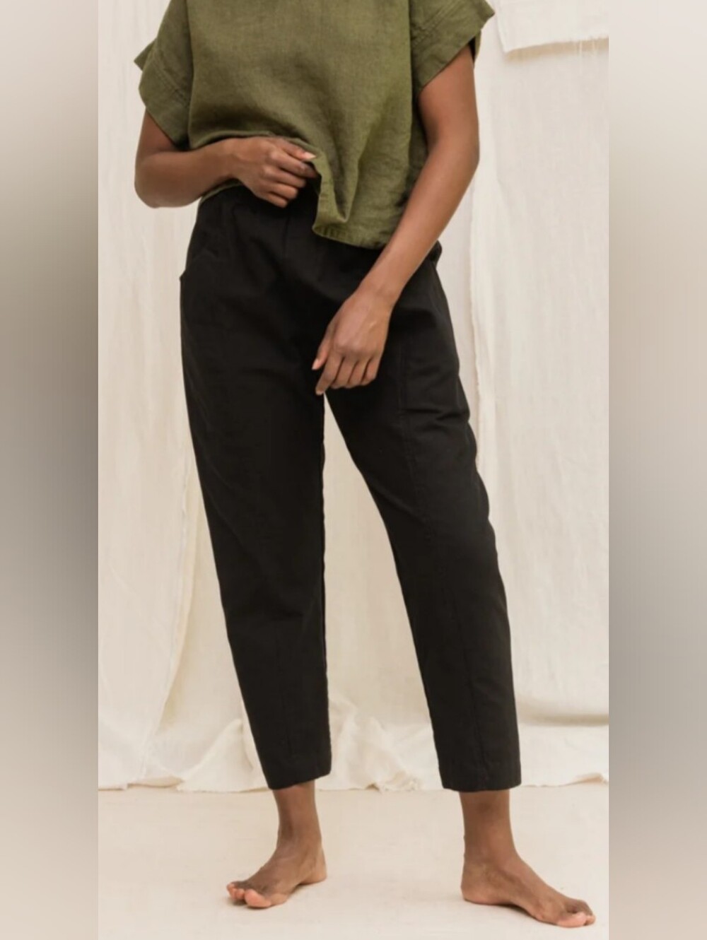 Elizabeth Suzann Clyde Cotton Canvas Work Pants